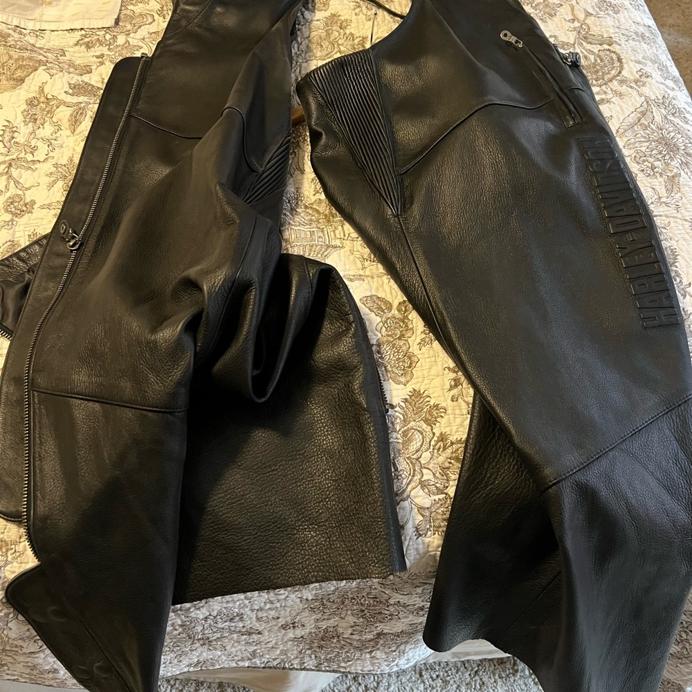 Harley-Davidson leather chaps